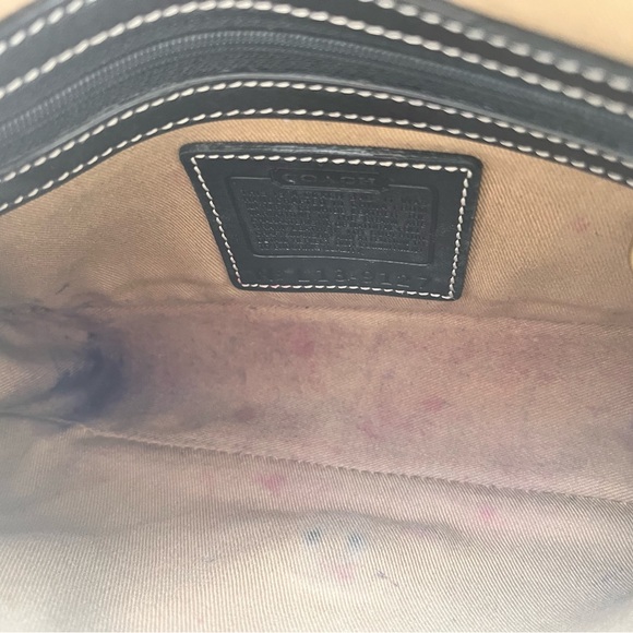 !!NEW MARK DOWN!! Coach Soho Leather Purse 9127 Small Shoulder Bag Black - Picture 5 of 6